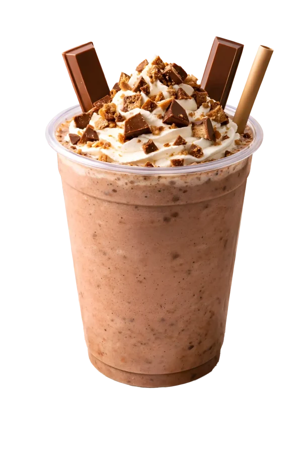 Batido Kit Kat con chocolate y helado La Ibense 1892