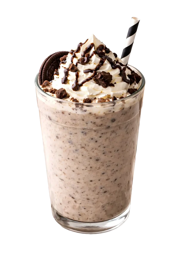 Batido de Oreo elaborado con helado La Ibense 1892