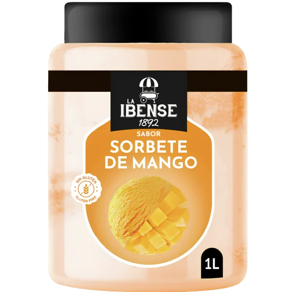 Sorbete de mango La Ibense 1892