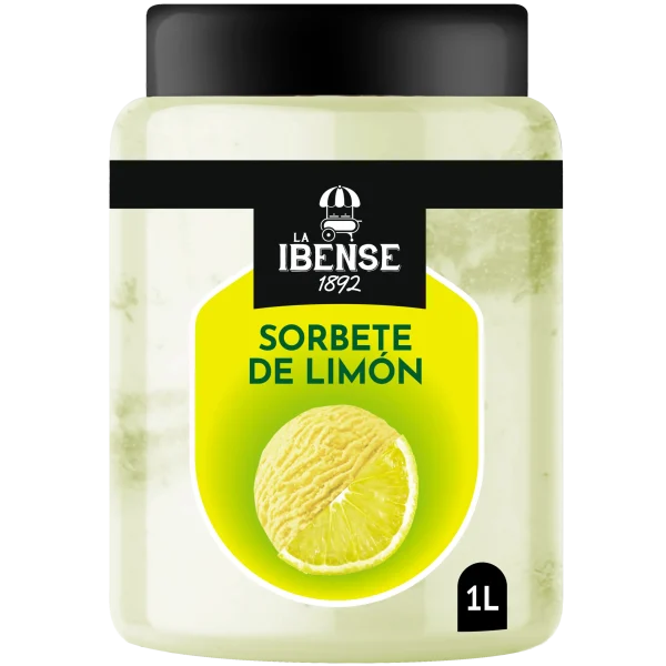 Sorbete de limón elaborado por La Ibense 1892