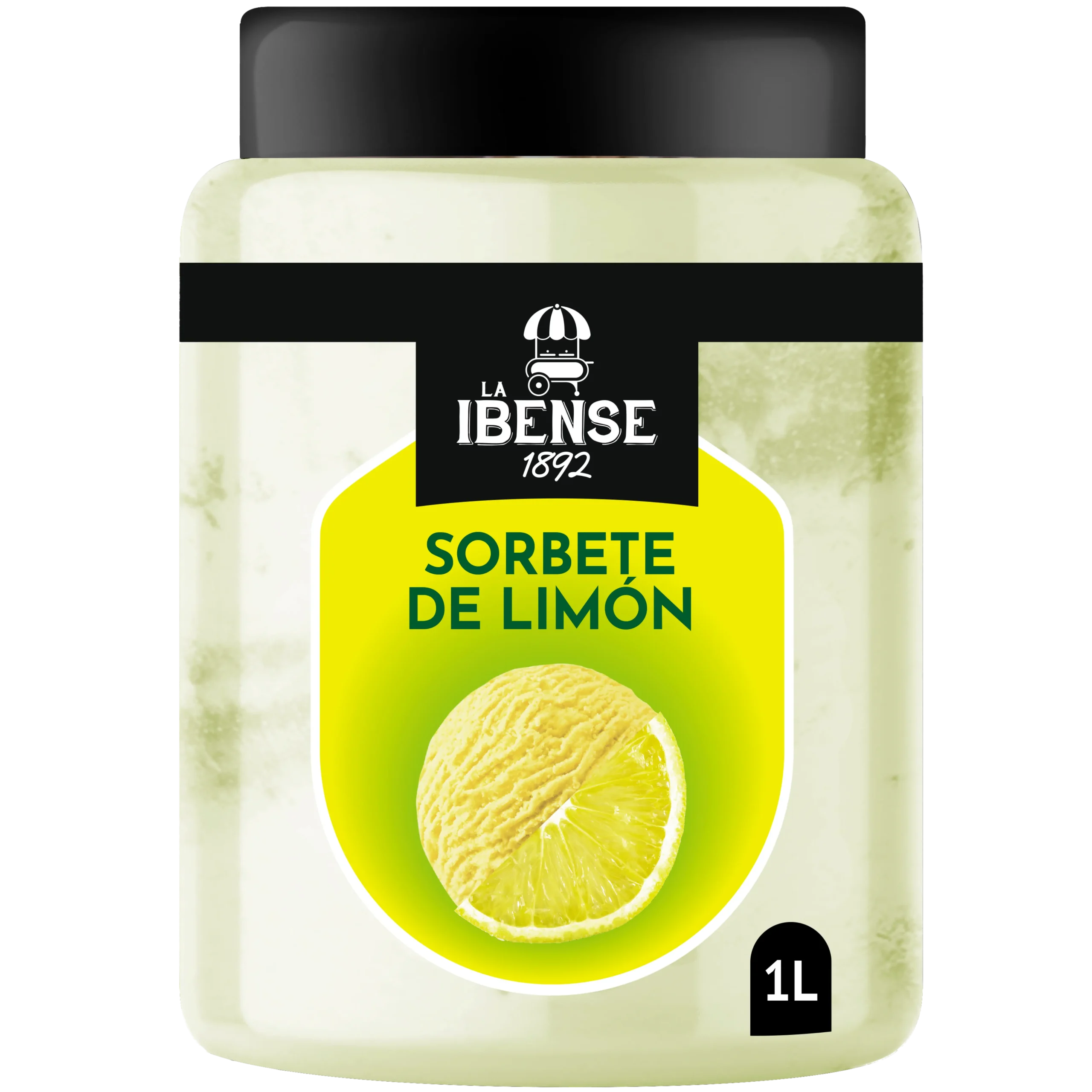 Sorbete de limón elaborado por La Ibense 1892