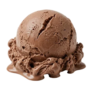 Helado de chocolate artesanal La Ibense 1892