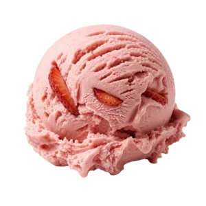 Helado de fresa La Ibense 1892