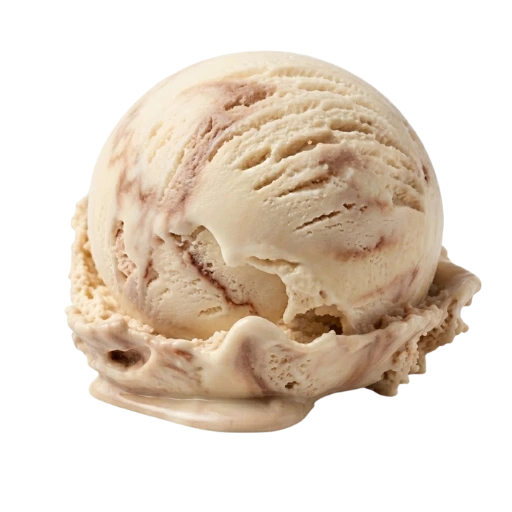 Bola de helado sabor kinder bueno La Ibense 1892