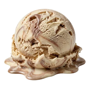 Bola de helado sabor kitkat La Ibense 1892