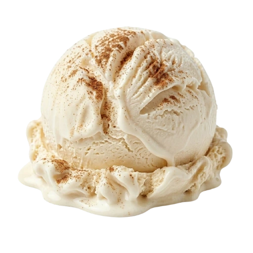 Bola de helado sabor leche merengada La Ibense 1892