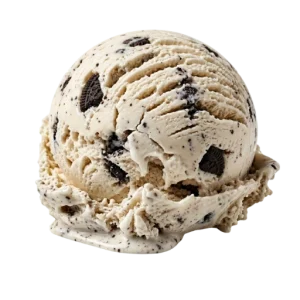 Bola de helado sabor Oreo La Ibense 1892